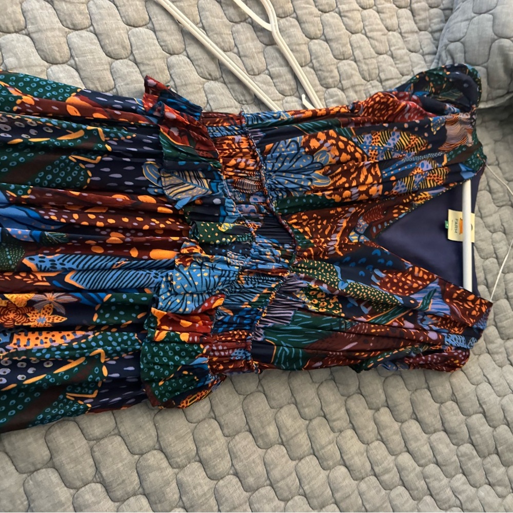 Farm Rio  Cool Leopard Ruffled Maxi - Picture 3 of 5